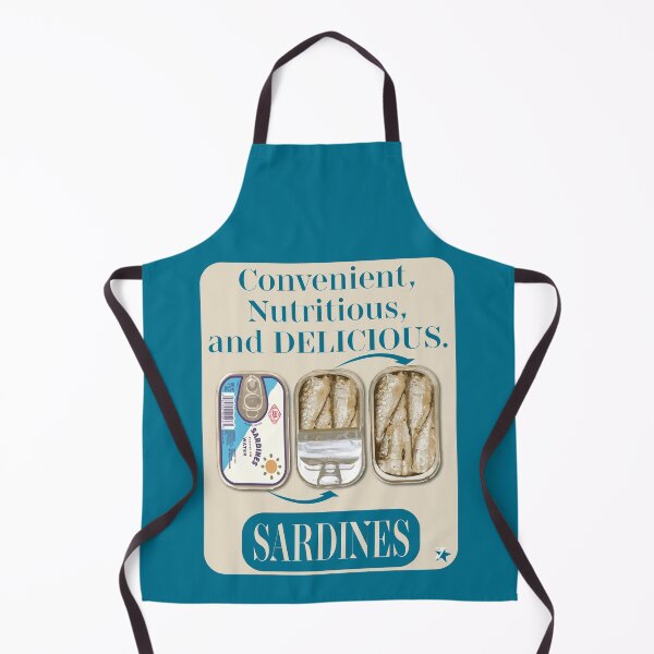 Item preview, Vintage Sardine Ad designed and sold by zaveldesigns.