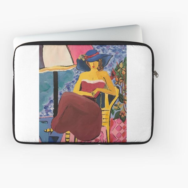 Aperçu de l'œuvre Femme moderne dans un café créée et vendue par rachpaintsstuff.
