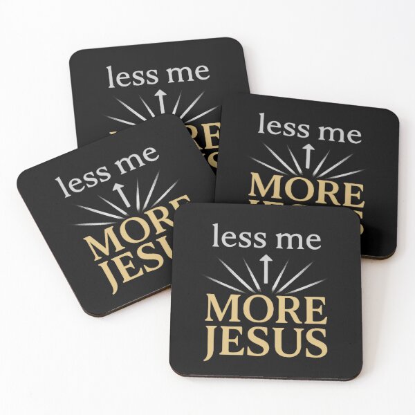 Item preview, Less Me More Jesus designed and sold by Redeemed Form.