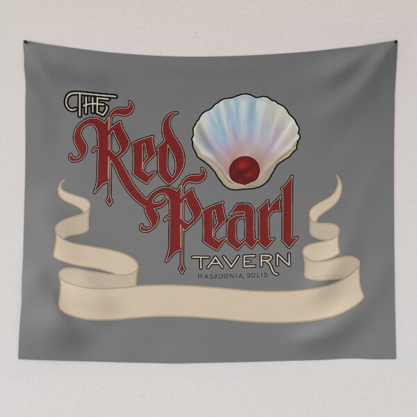 Item preview, The Red Pearl Tavern designed and sold by DappledMoon.
