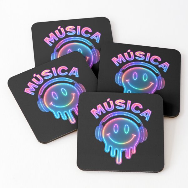 Item preview, MÚSICA Headphone Portrait – Minimalist Music Art with Neon Glow designed and sold by Psycho-Crazy.