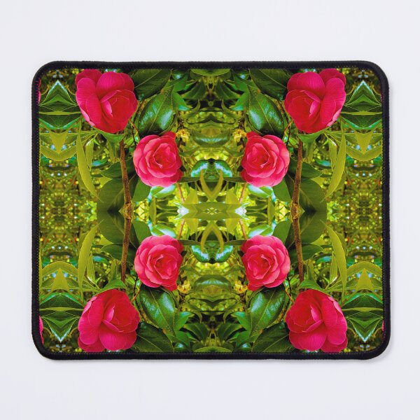 Item preview, camellia blossoms and leaves 4 designed and sold by Mycelia Moss LLC.
