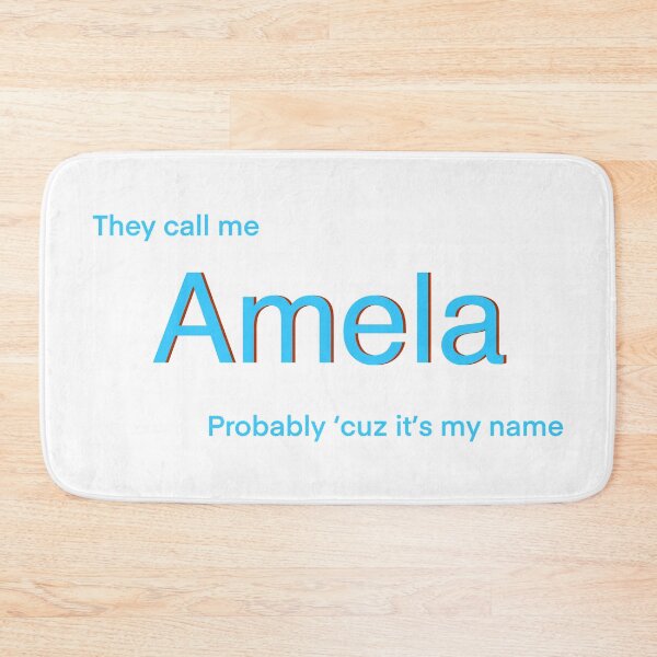 Item preview, Amela rare name nametags designed and sold by eveyting.