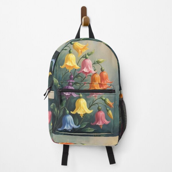 Item preview, Multicolor Bell-Shaped Flowers designed and sold by Ciervo Primavera.