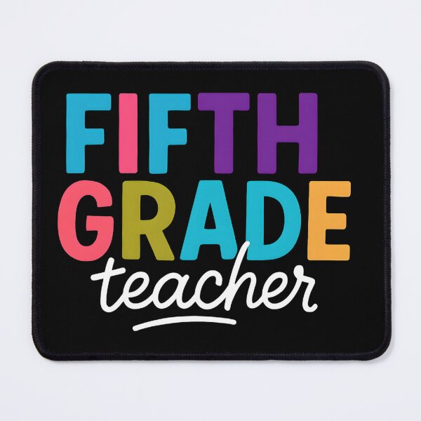 Item preview, Fifth Grade Teacher  designed and sold by CharmStudio.