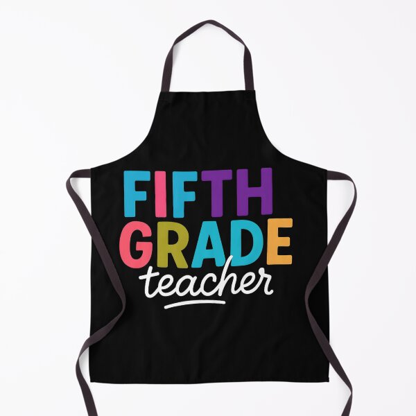 Item preview, Fifth Grade Teacher designed and sold by CharmStudio.