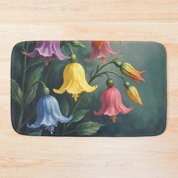 Item preview, Multicolor Bell-Shaped Flowers designed and sold by Ciervo Primavera.