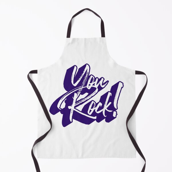 Item preview, You Rock! Typography in indigo and white designed and sold by MoonGirlDes000.