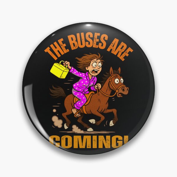 Item preview, Funny back to school for teacher and moms  The Buses are comming designed and sold by erozzz.