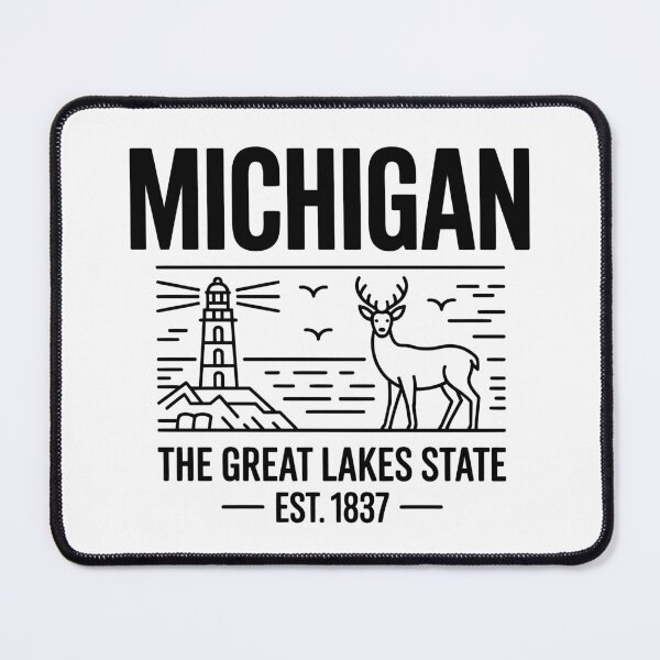 Item preview, Michigan- The Great Lakes State designed and sold by eCOWmerce.