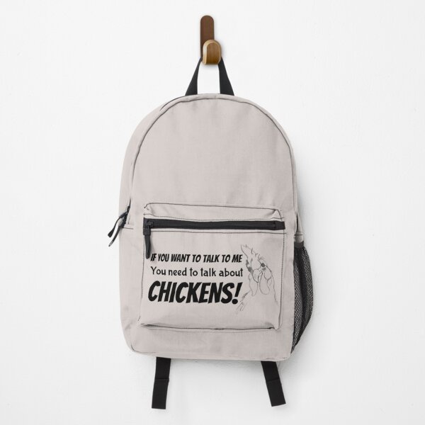Item preview, Talk to Me About Chickens • Funny Poultry Lover Quote designed and sold by fairmaiden7.