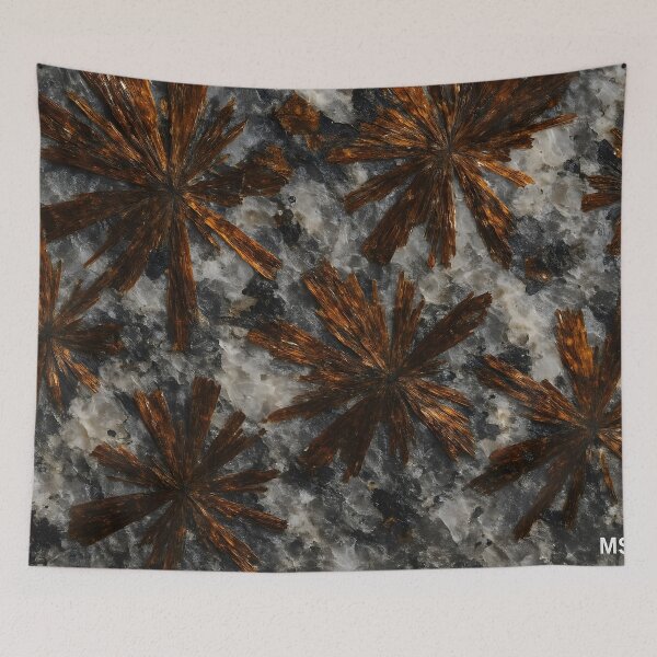 Item preview,  Astrophyllite Crystal Bursts on Granite Surface designed and sold by SassyArtistry.
