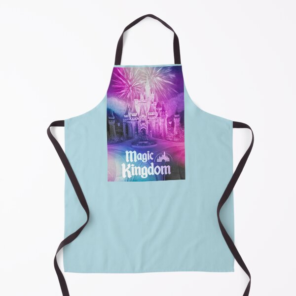 Item preview, Magic Kingdom Jewel Toned w/ Text – Fireworks Oil Painting designed and sold by larrypnts.
