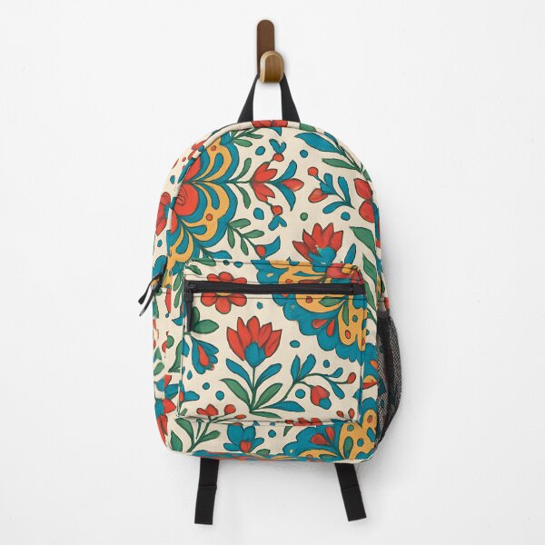 Item preview, Folk Art Seamless Floral Pattern designed and sold by SassyArtistry.
