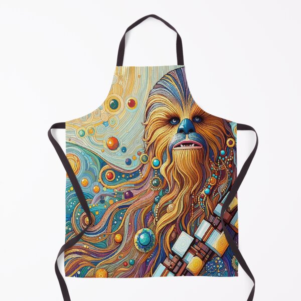 Item preview, Ornamental Chewbacca Galactic Guardian — Ancestral Cosmic Warrior Portrait designed and sold by Ojo de Lilith.
