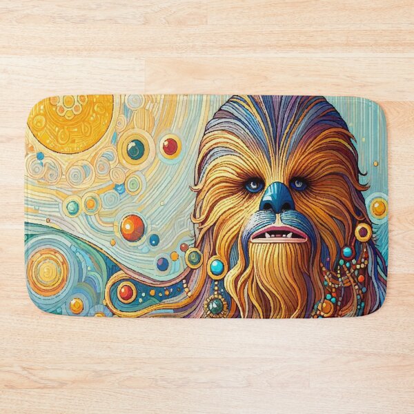 Item preview, Ornamental Chewbacca Galactic Guardian — Ancestral Cosmic Warrior Portrait designed and sold by  Ojo de Lilith.