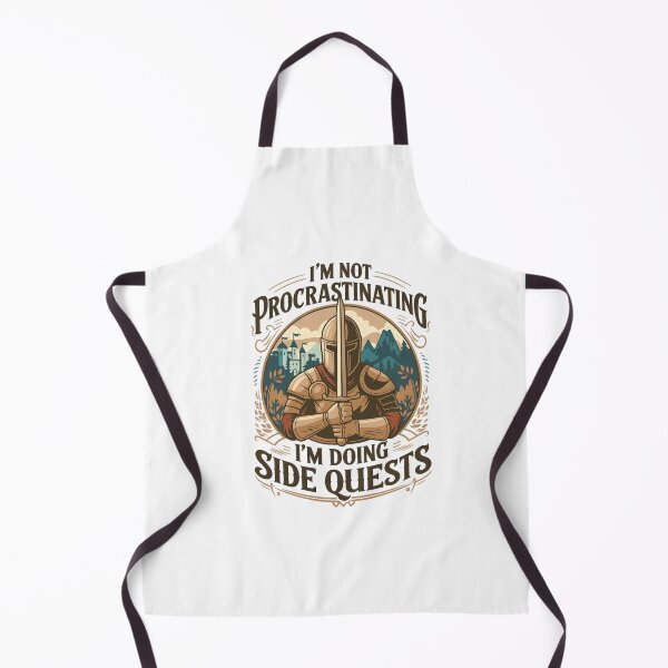 Item preview, I'm Not Procrastinating Funny Side Quests Gamer designed and sold by EanayarDesigns.