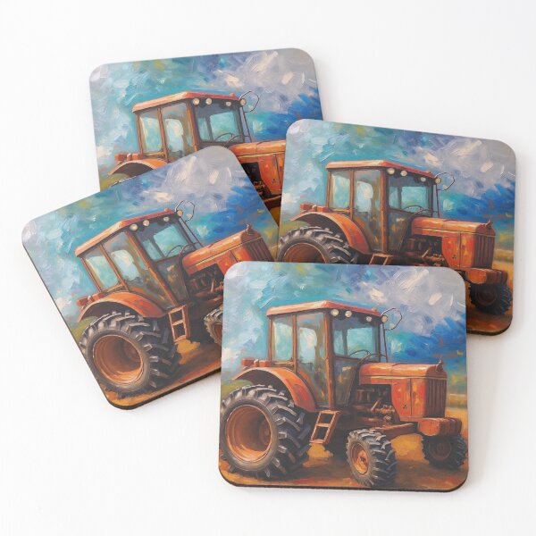 Item preview,  Red Tractor  designed and sold by Savannah Gibbs.