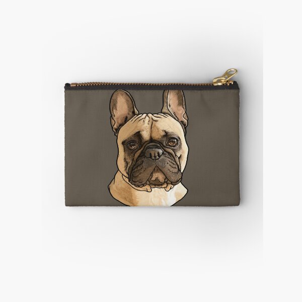 Item preview, Black Mask Fawn French Bulldog Portrait designed and sold by InkmagikArtworks.