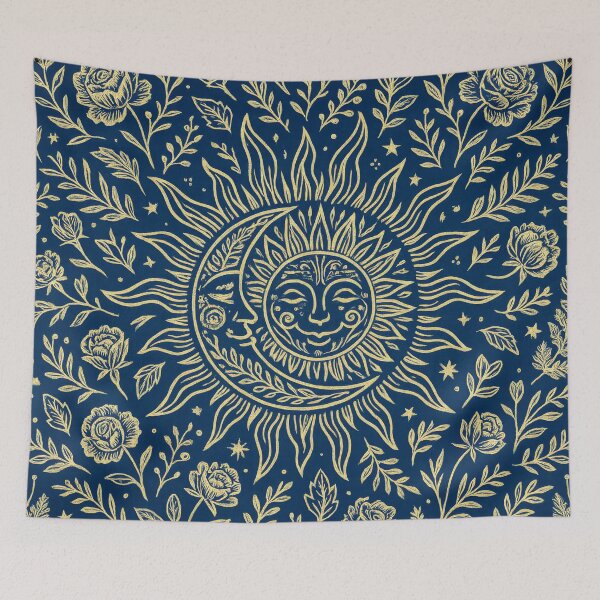 Item preview, Chic flora sun and Moon designed and sold by scicilysimonee.