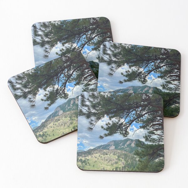 Item preview, Boulder Range Reverie (Flatirons view from NCAR area in Colorado) designed and sold by Rachel Boucher.