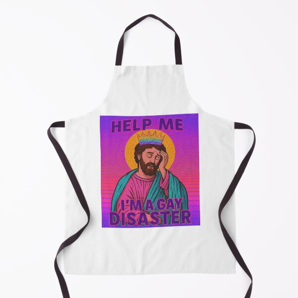 Item preview, Help me I'm a gay disaster designed and sold by AldersGrove.