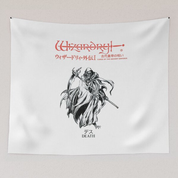 Item preview, Wizardy Card Game - Death T-Shirt designed and sold by XtremeShop.
