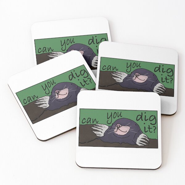 Item preview, Mole: Can you dig it? designed and sold by sten2mis-sticks.