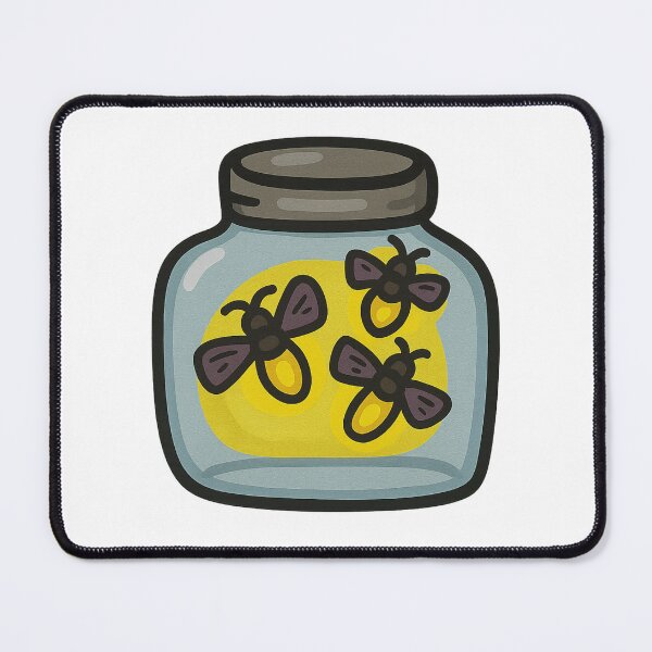 Item preview, Fireflies in a Jar – Glowing Bug Magic designed and sold by CanSparkleArt.