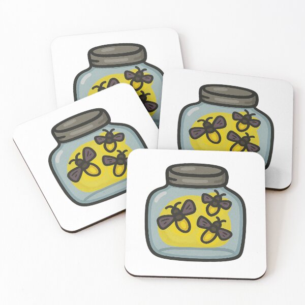 Item preview, Fireflies in a Jar – Glowing Bug Magic designed and sold by CanSparkleArt.