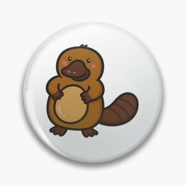 Item preview, Chubby Platypus – Aussie Icon with a Cuddly Twist designed and sold by CanSparkleArt.