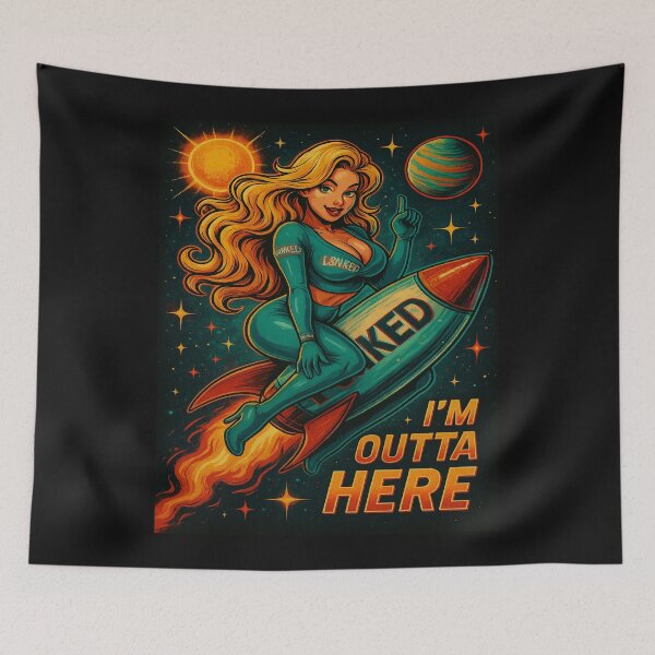 Item preview, L8KNED Im Outta Here designed and sold by L8nked.