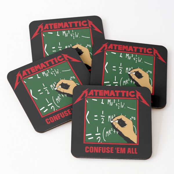 Item preview, Matemattica cunfuse 'em all metalhead meme designed and sold by moosesclub.