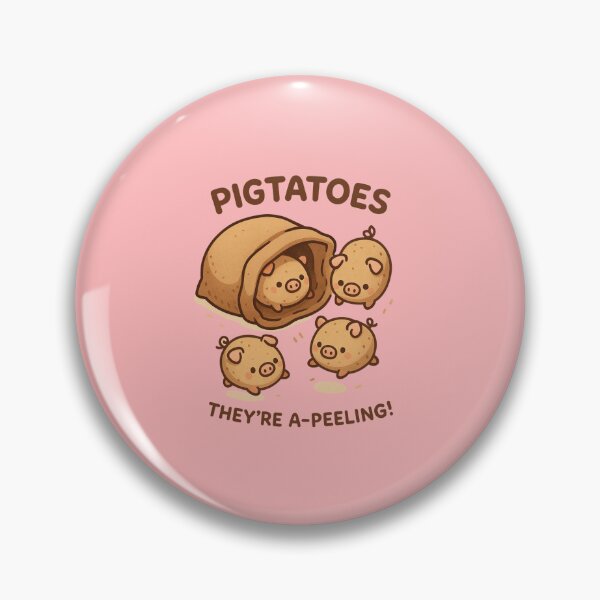 Item preview, Cute Pigtatoes they’re a peeling designed and sold by ChibicrittersCo.