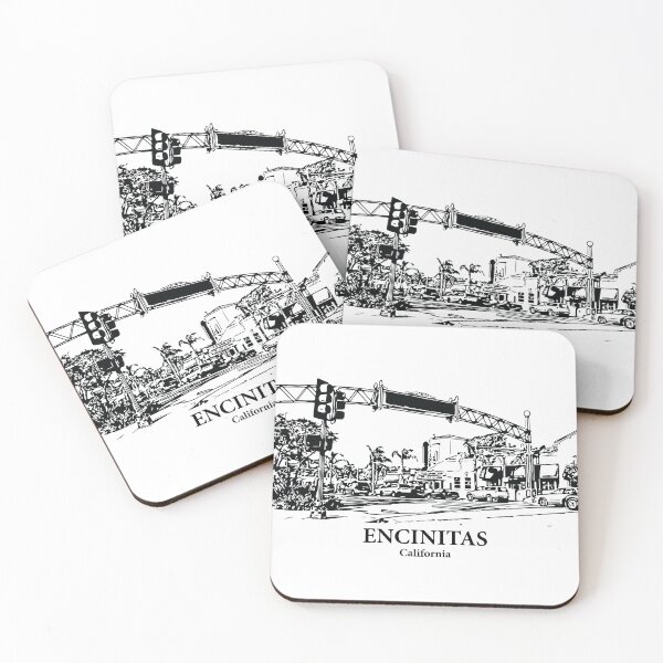 Item preview, Encinitas - California designed and sold by Lakeric Cityscapes.