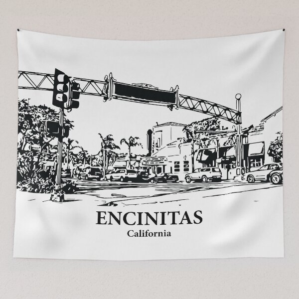Item preview, Encinitas - California designed and sold by Lakeric Cityscapes.