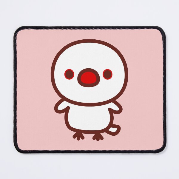 Item preview, Java sparrow / white designed and sold by INKOYADO.