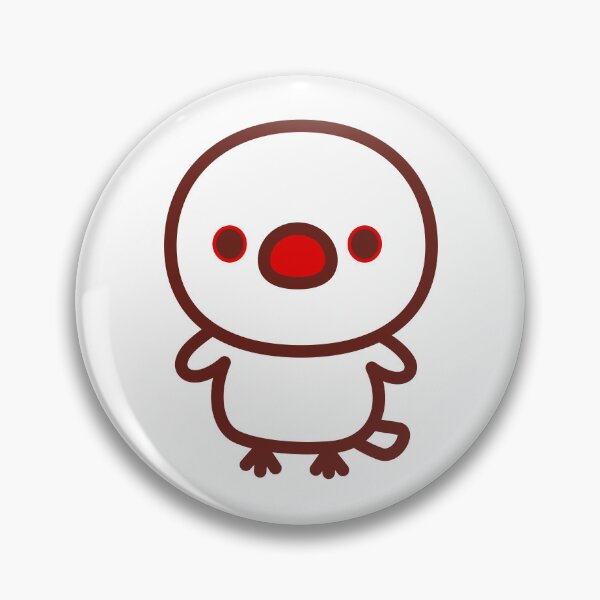 Item preview, Java sparrow / white designed and sold by INKOYADO.
