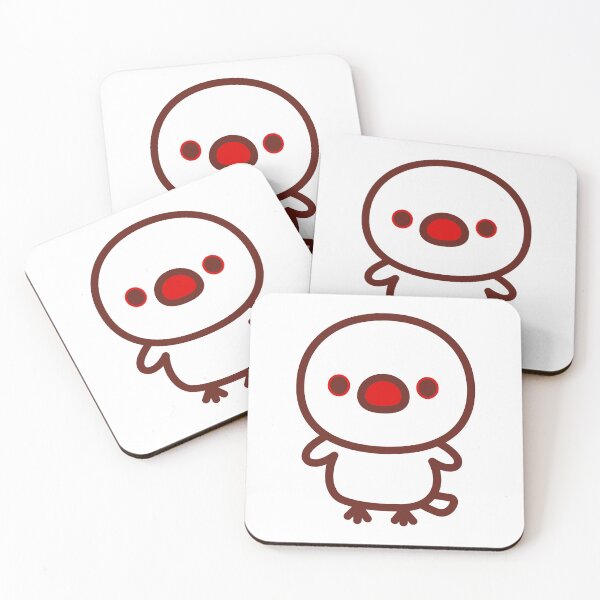Item preview, Java sparrow / white designed and sold by INKOYADO.