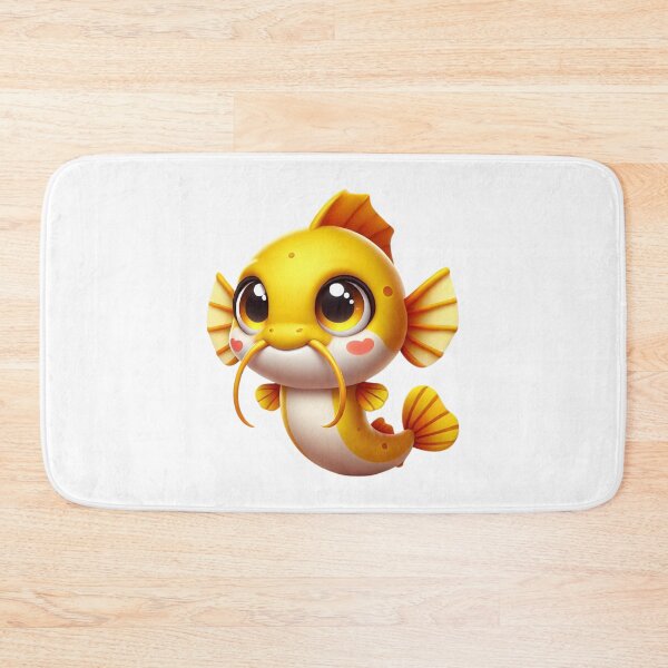 Item preview, Adorable Yellow Bullhead Catfish designed and sold by Sillytoe.
