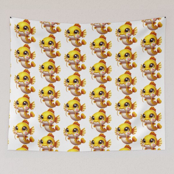 Item preview, Adorable Yellow Bullhead Catfish designed and sold by Sillytoe.