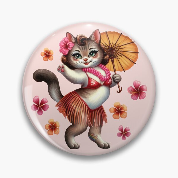 Item preview, Happy Hula Cat designed and sold by CAutumnTrapp.
