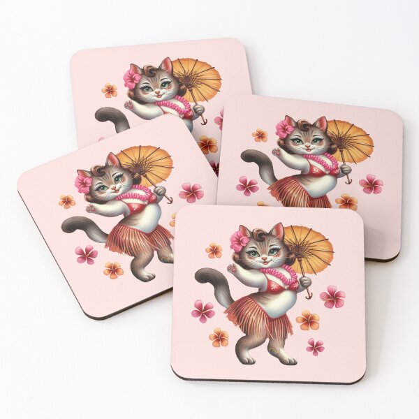 Item preview, Happy Hula Cat designed and sold by CAutumnTrapp.