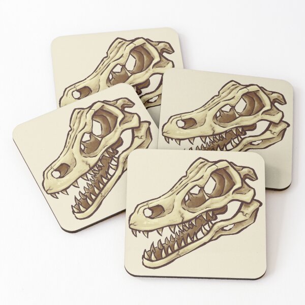 Item preview, Velociraptor Skull designed and sold by MilagroArt.