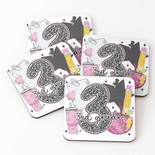 Item preview, Third Grade Design with School Icons and Playful Style designed and sold by haitrieuic96.