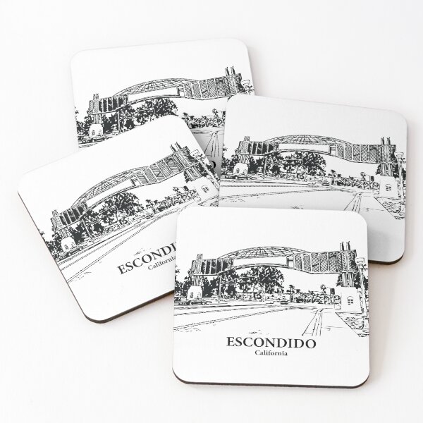 Item preview, Escondido - California designed and sold by Lakeric Cityscapes.