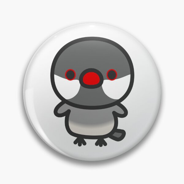 Item preview, Java sparrow / silver designed and sold by INKOYADO.