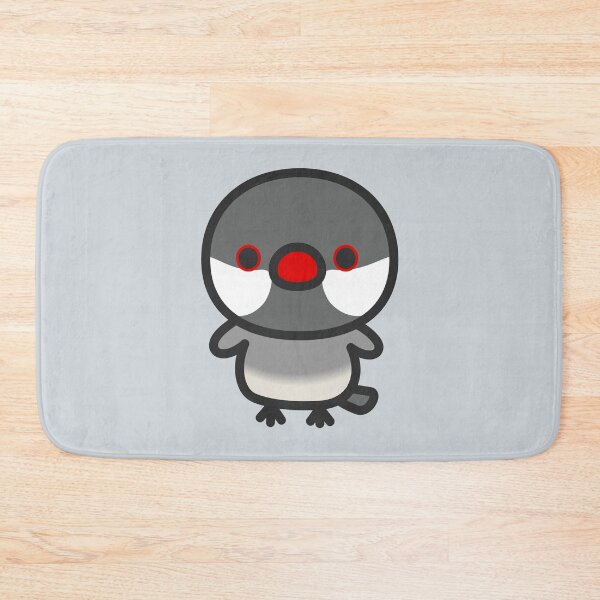 Item preview, Java sparrow / silver designed and sold by INKOYADO.
