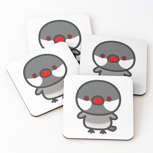 Item preview, Java sparrow / silver designed and sold by INKOYADO.