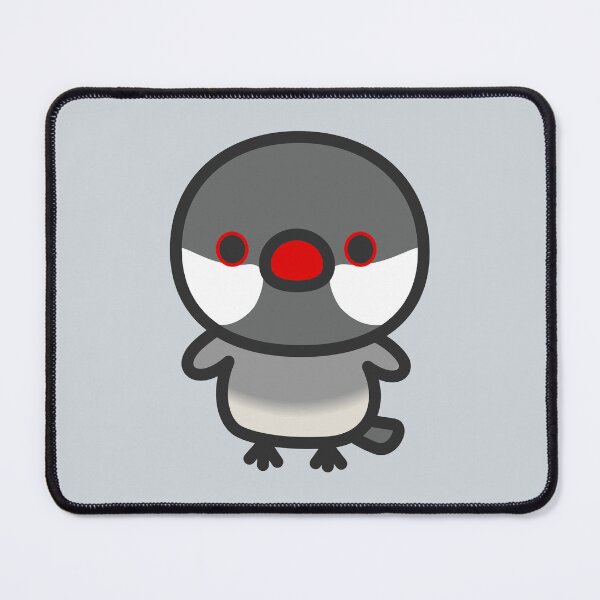 Item preview, Java sparrow / silver designed and sold by INKOYADO.